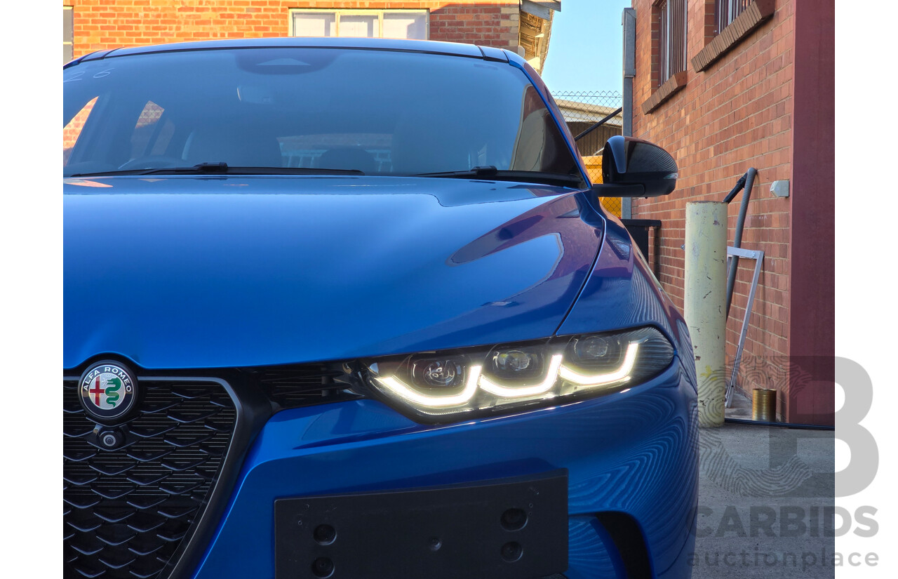 10/2023 Alfa Romeo Tonale Veloce Q4 PHEV (AWD) 4d Wagon Misano Blue Metallic Turbo 1.3L - 90kw Plug In Hybrid