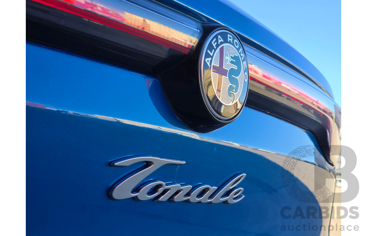 10/2023 Alfa Romeo Tonale Veloce Q4 PHEV (AWD) 4d Wagon Misano Blue Metallic Turbo 1.3L - 90kw Plug In Hybrid