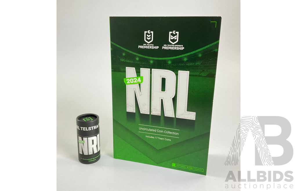 Australian RAM 2024 NRL Coin Collection and Folder