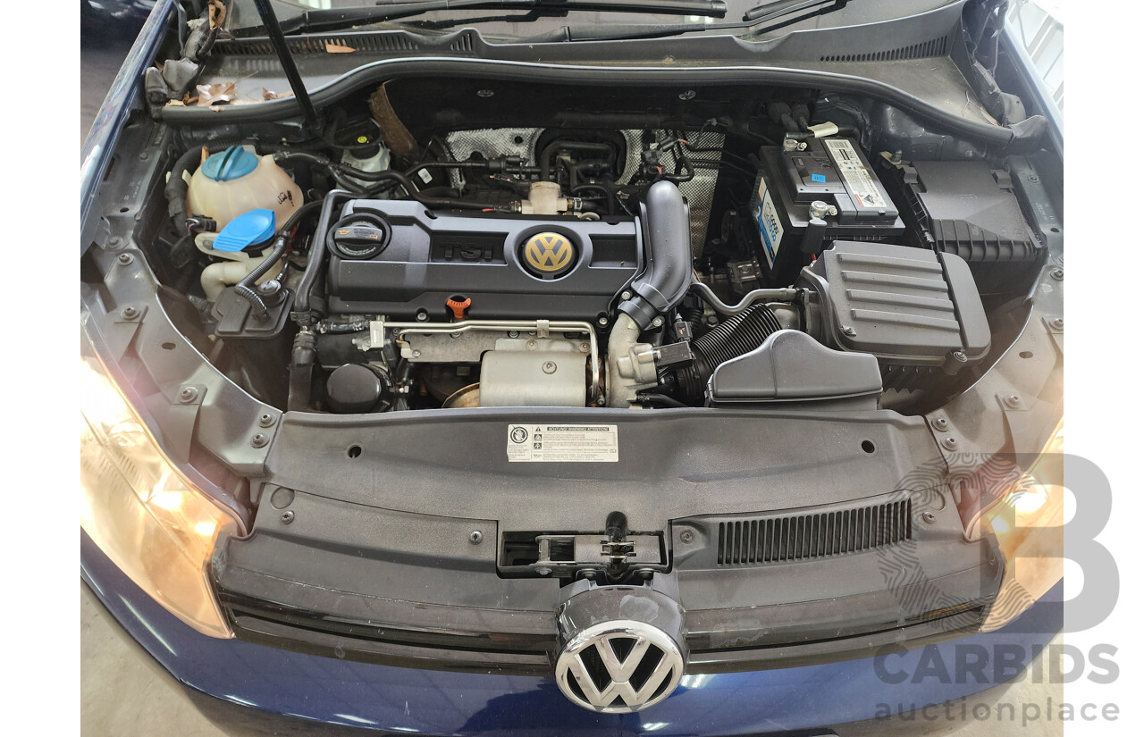 6/2010 Volkswagen Golf 90 TSI Trendline 1K MY10 4d Wagon Blue 1.4L