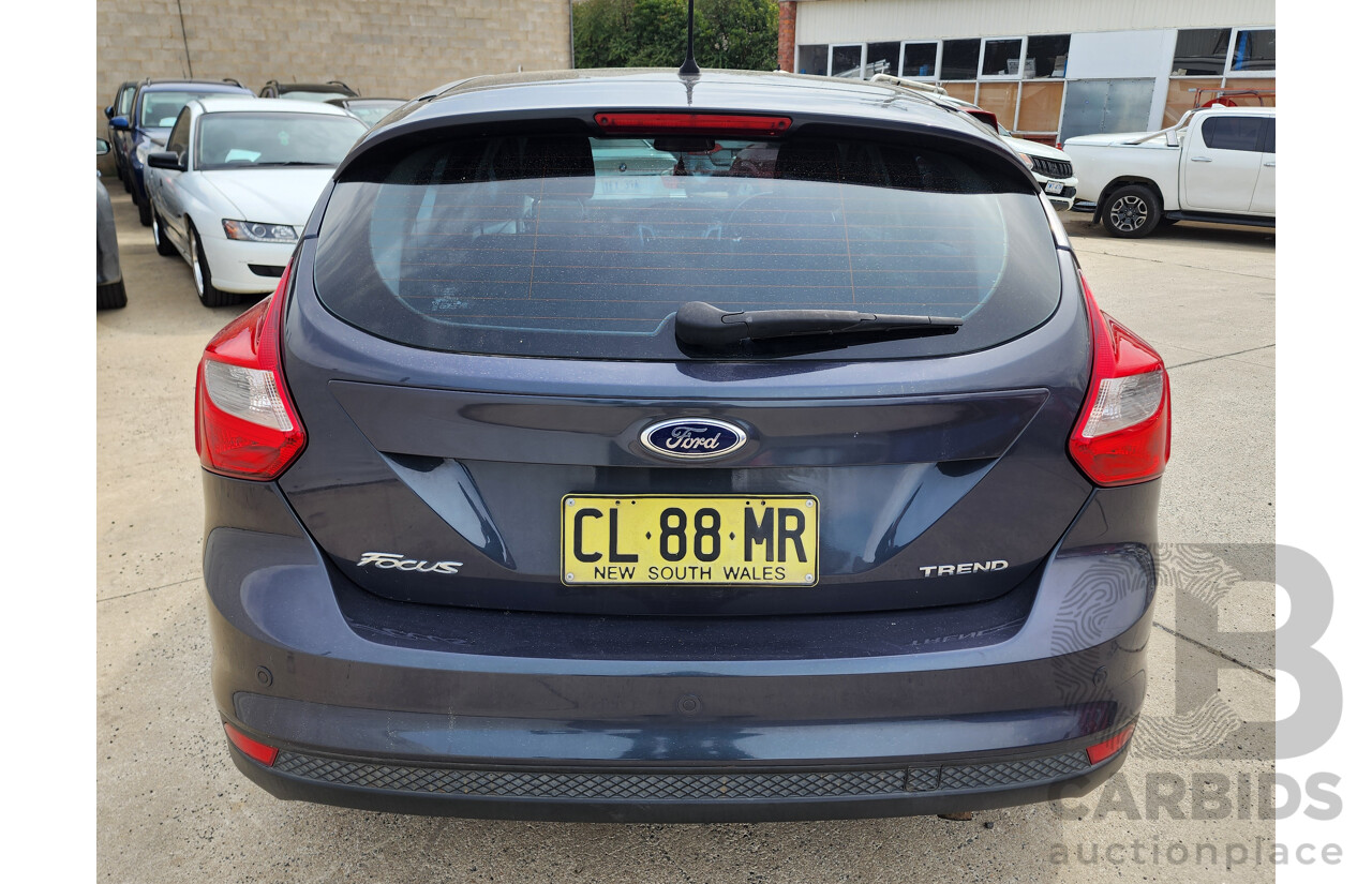 7/2013 Ford Focus Trend LW MK2 5d Hatchback Grey 2.0L
