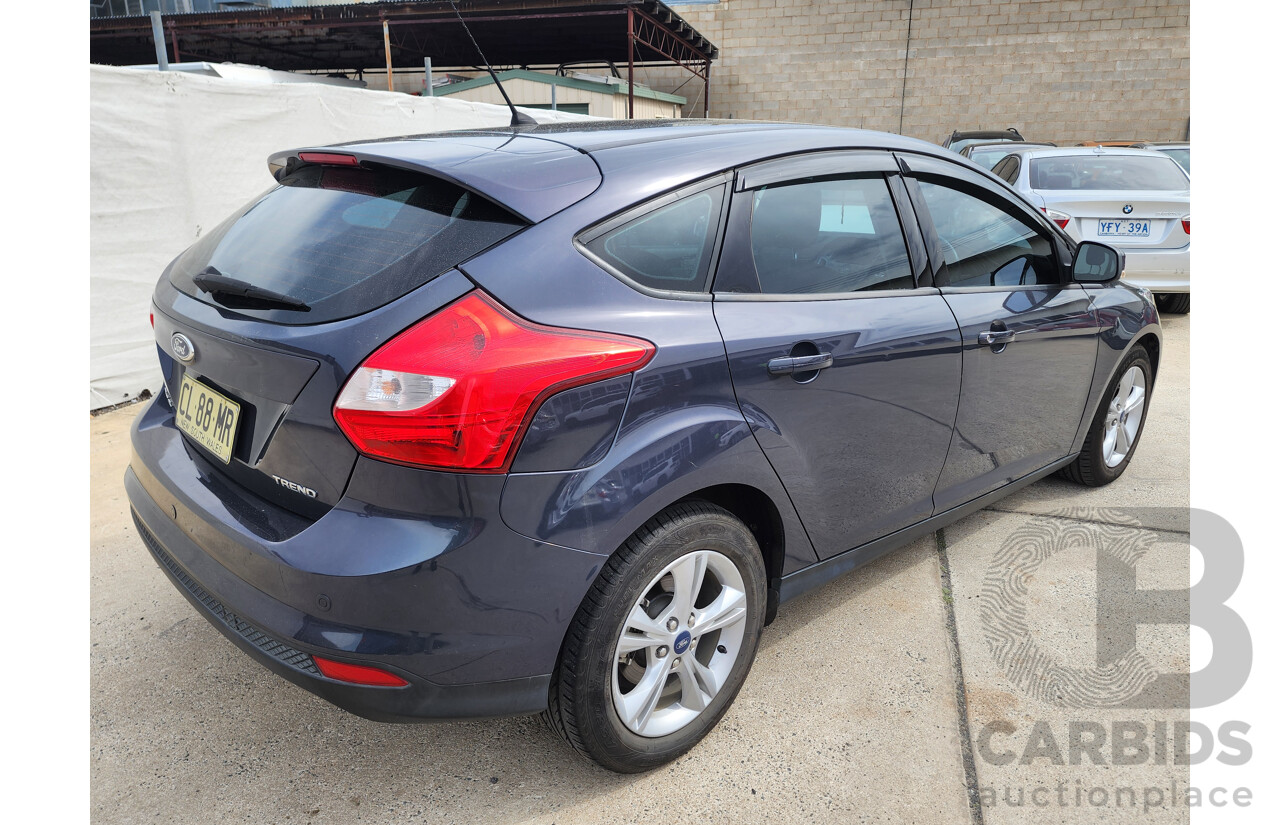7/2013 Ford Focus Trend LW MK2 5d Hatchback Grey 2.0L