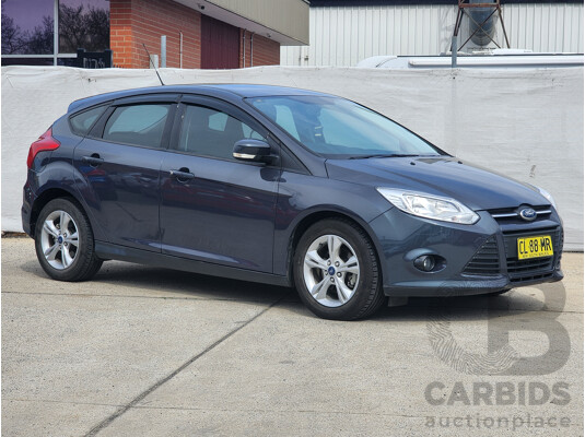 7/2013 Ford Focus Trend LW MK2 5d Hatchback Grey 2.0L