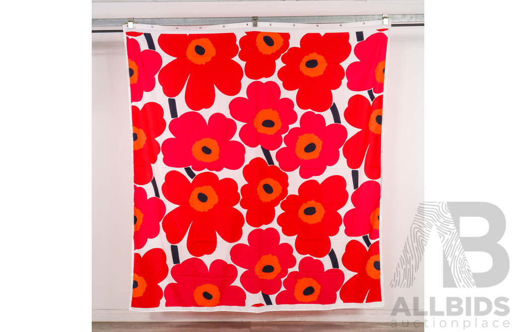 Very Funky Finnish Marimeko Shower Curtain