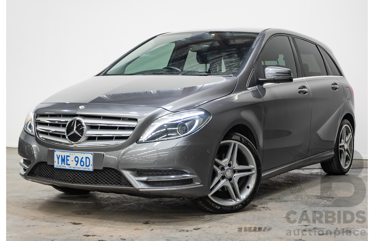 05/2014 Mercedes-Benz B200 CDI 246 MY14 5D Hatchback Mountain Grey Turbo Diesel 1.8L