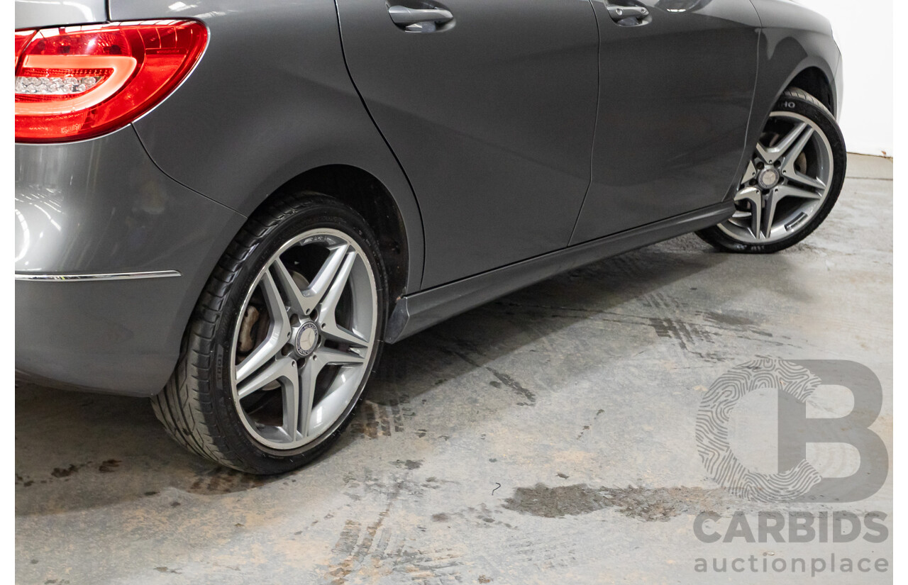 05/2014 Mercedes-Benz B200 CDI 246 MY14 5D Hatchback Mountain Grey Turbo Diesel 1.8L