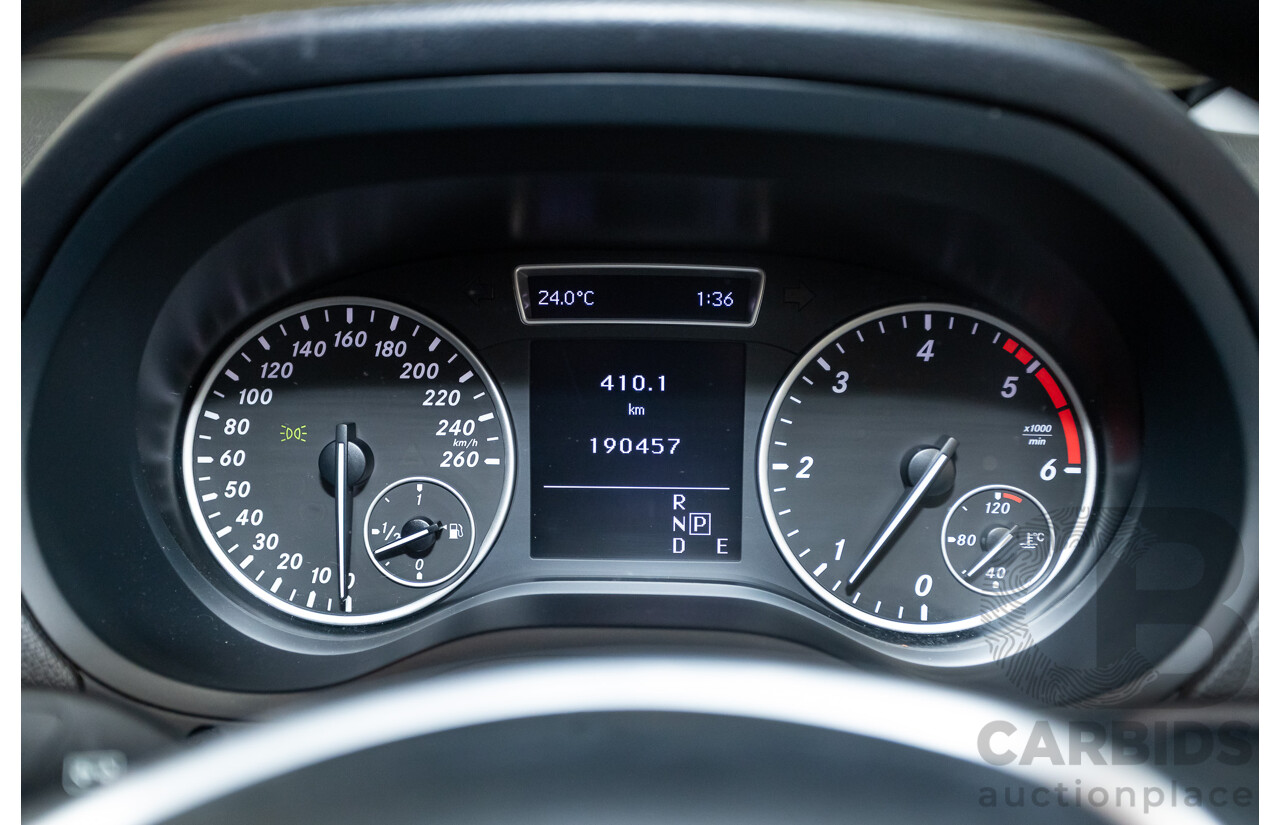 05/2014 Mercedes-Benz B200 CDI 246 MY14 5D Hatchback Mountain Grey Turbo Diesel 1.8L