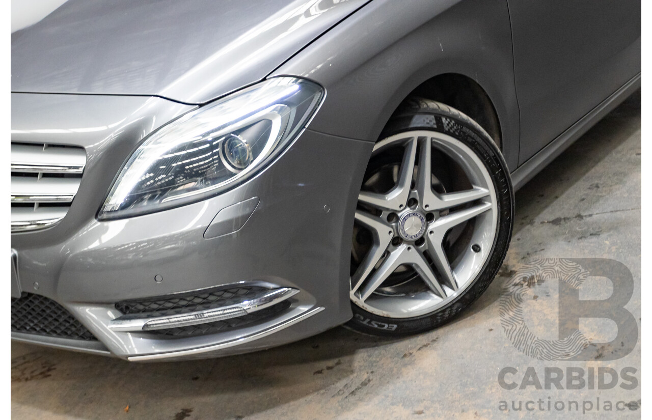 05/2014 Mercedes-Benz B200 CDI 246 MY14 5D Hatchback Mountain Grey Turbo Diesel 1.8L
