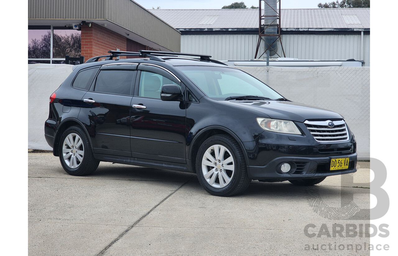10/2008 Subaru Tribeca 3.6R Premium (7 Seat) MY08 4d Wagon Black 3.6L