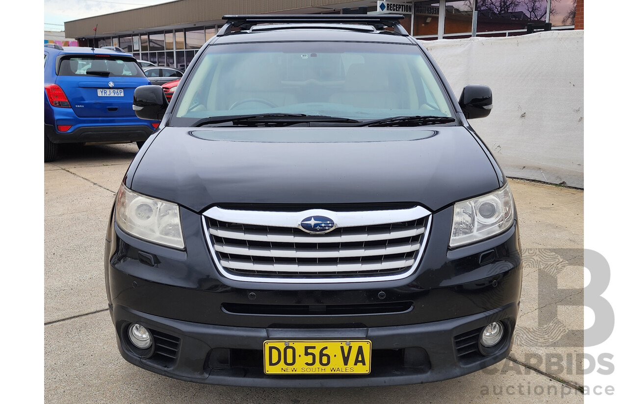 10/2008 Subaru Tribeca 3.6R Premium (7 Seat) MY08 4d Wagon Black 3.6L