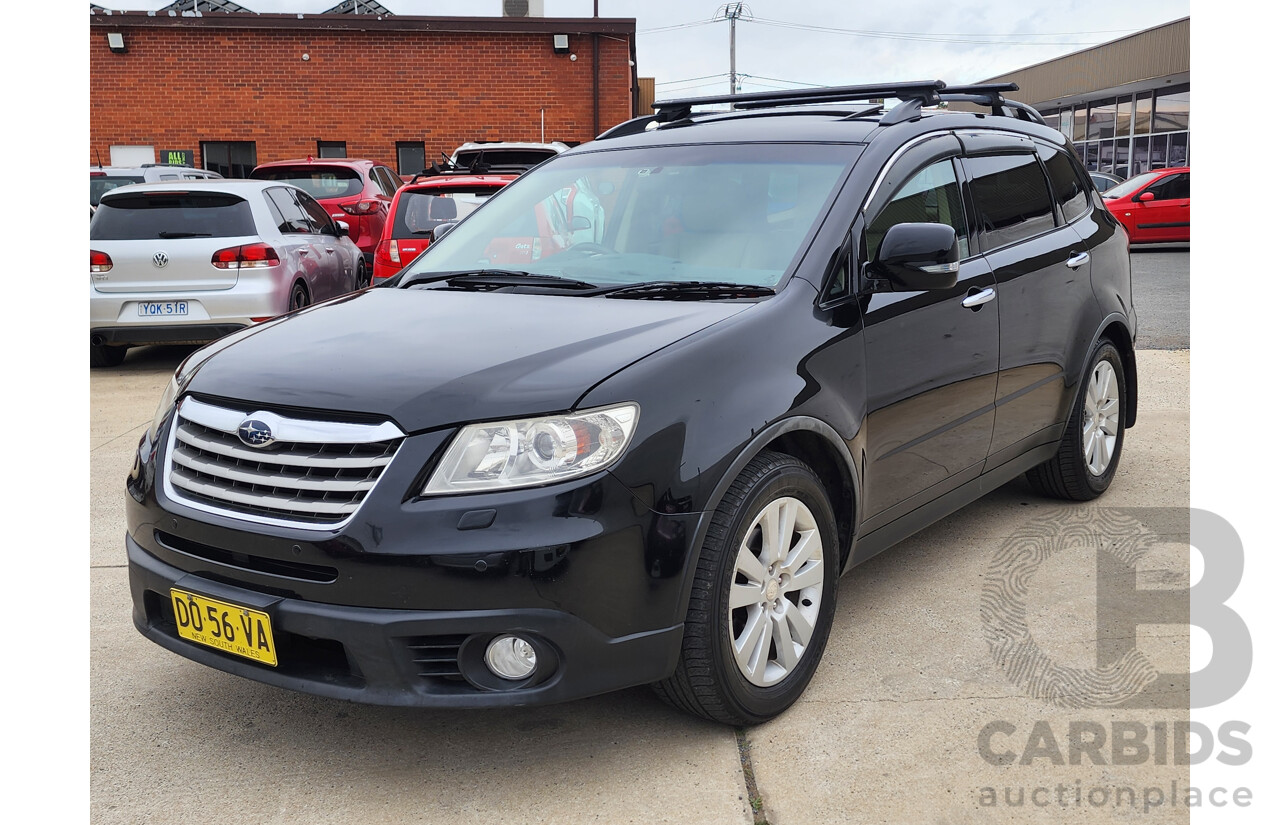 10/2008 Subaru Tribeca 3.6R Premium (7 Seat) MY08 4d Wagon Black 3.6L