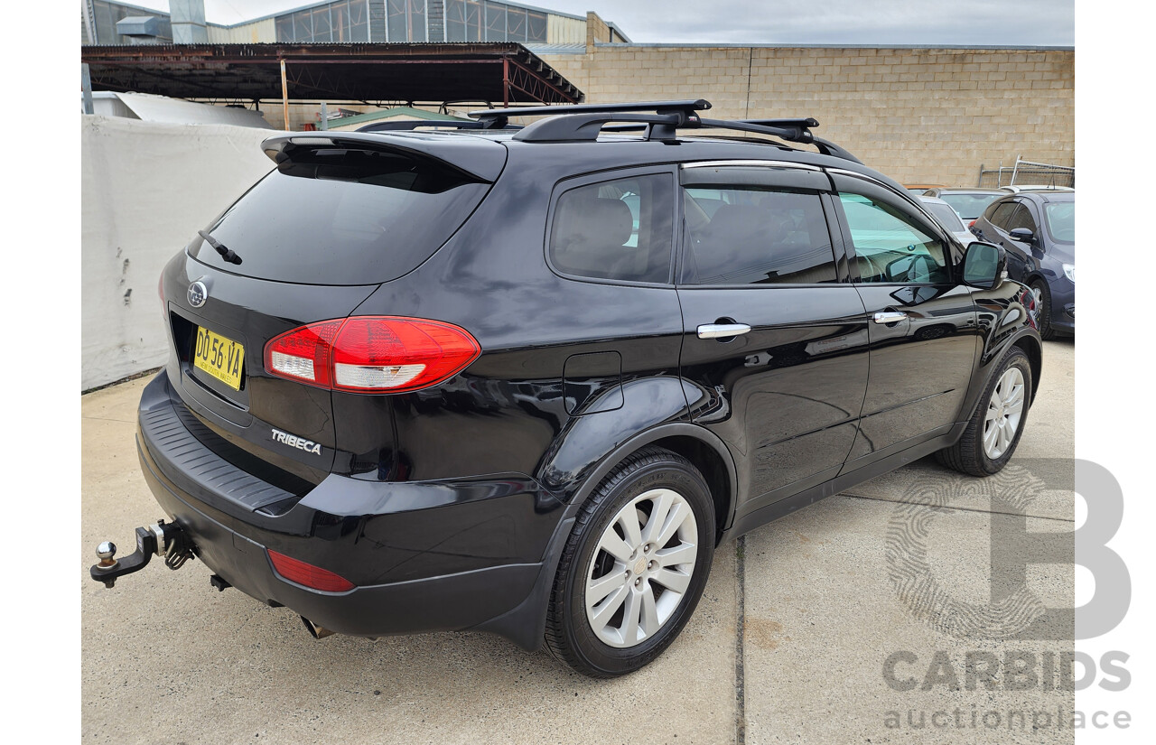 10/2008 Subaru Tribeca 3.6R Premium (7 Seat) MY08 4d Wagon Black 3.6L