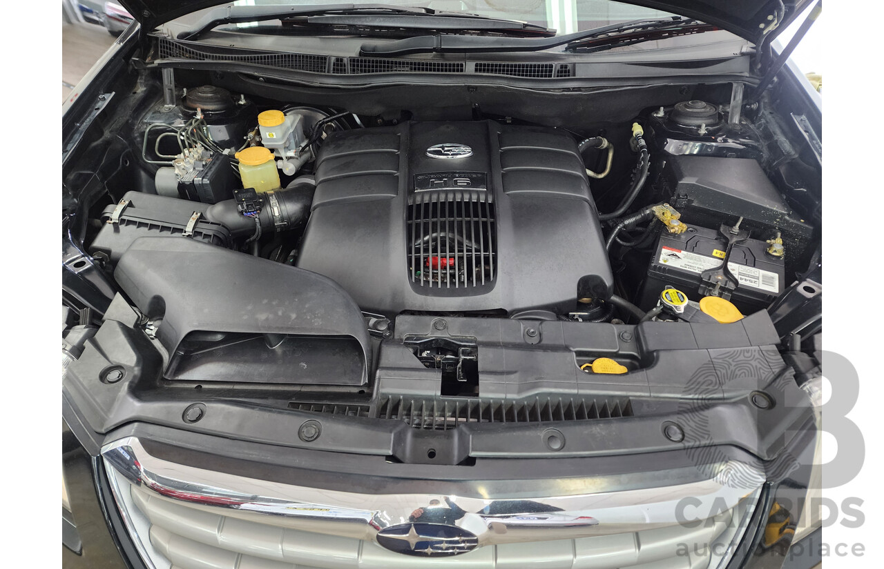 10/2008 Subaru Tribeca 3.6R Premium (7 Seat) MY08 4d Wagon Black 3.6L