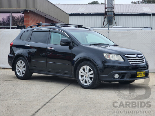 10/2008 Subaru Tribeca 3.6R Premium (7 Seat) MY08 4d Wagon Black 3.6L