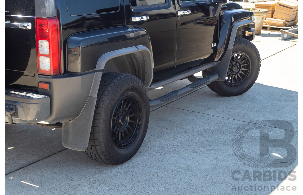 3/2009 Hummer H3 Luxury  4d Wagon Black 3.7L