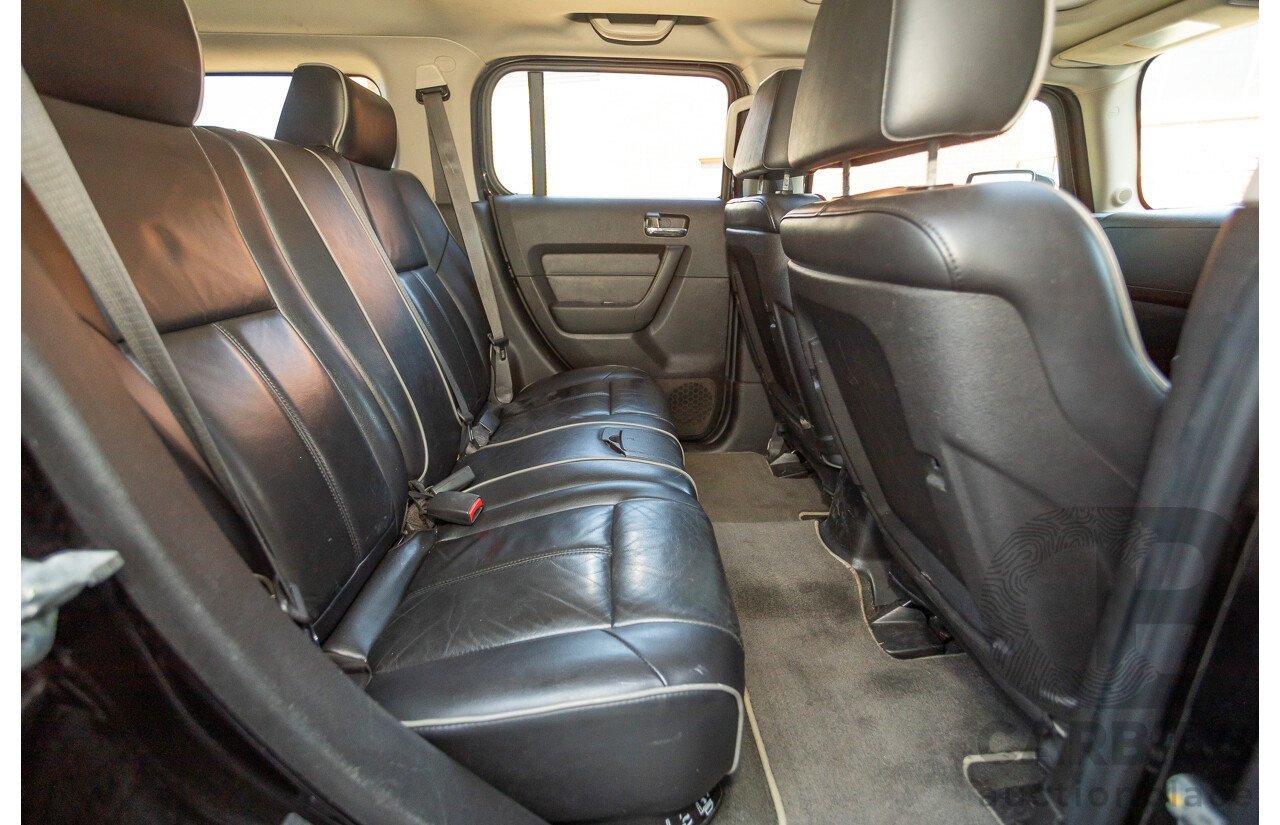 3/2009 Hummer H3 Luxury  4d Wagon Black 3.7L