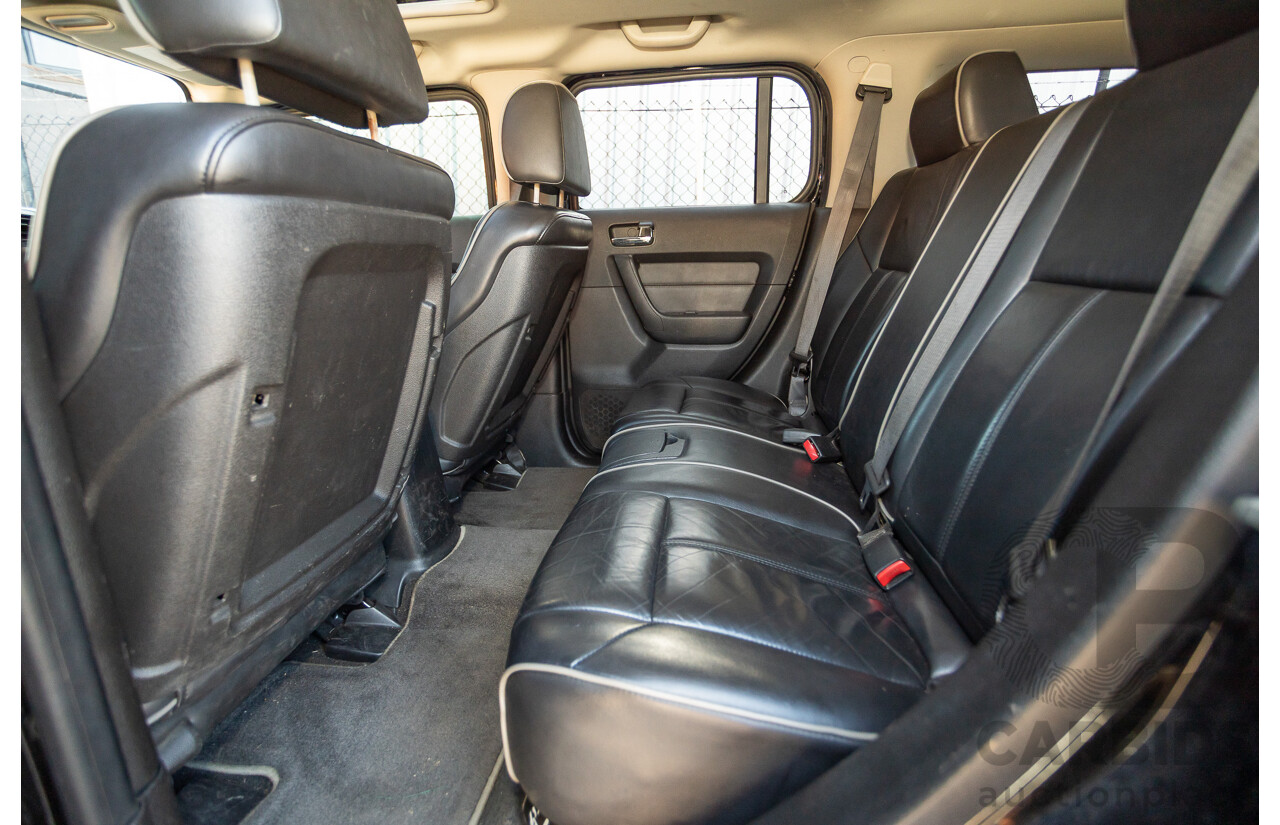 3/2009 Hummer H3 Luxury  4d Wagon Black 3.7L