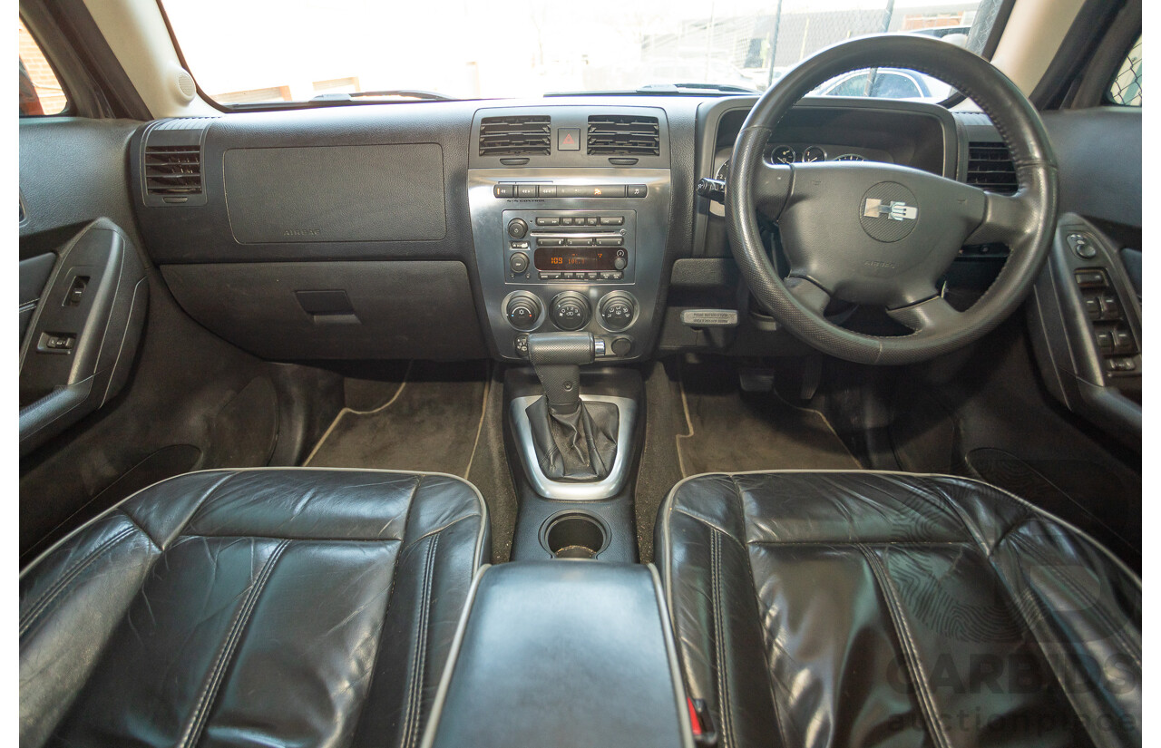 3/2009 Hummer H3 Luxury  4d Wagon Black 3.7L