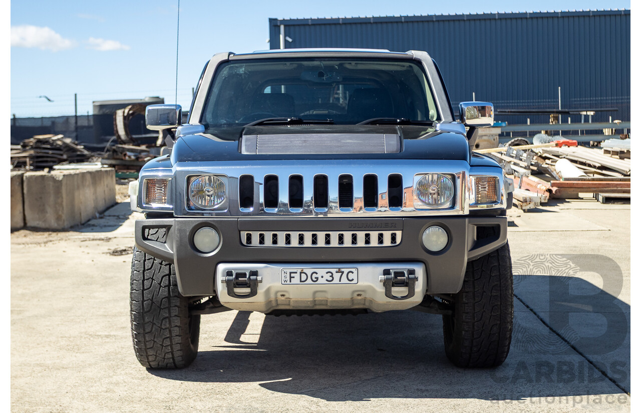 3/2009 Hummer H3 Luxury  4d Wagon Black 3.7L