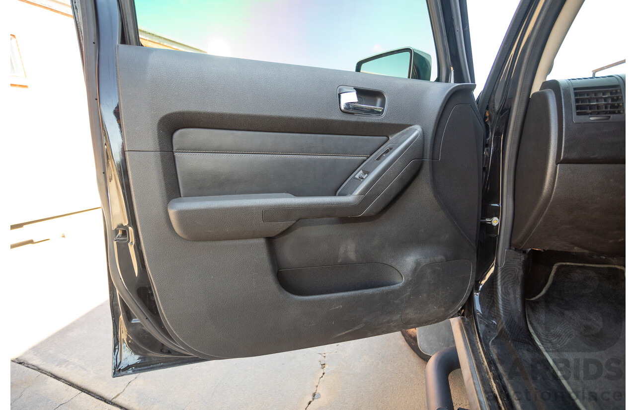 3/2009 Hummer H3 Luxury  4d Wagon Black 3.7L