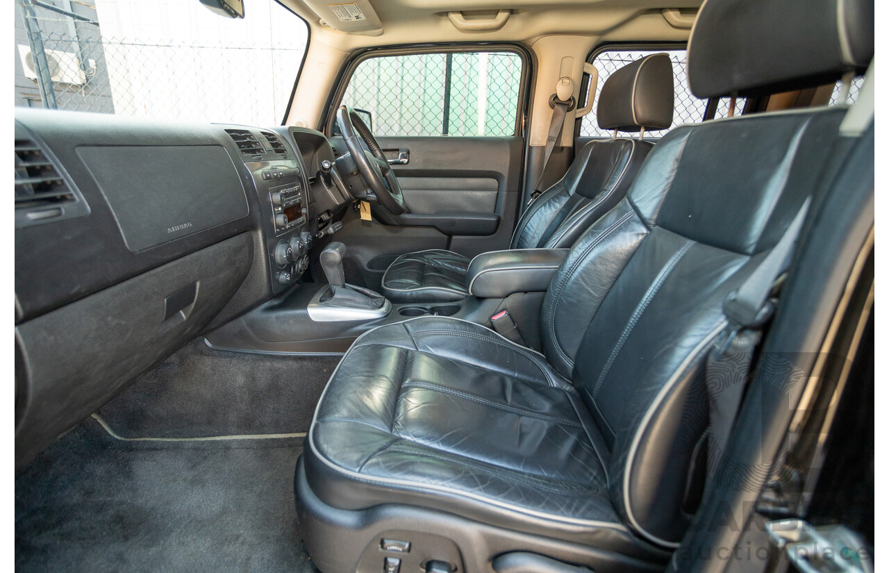 3/2009 Hummer H3 Luxury  4d Wagon Black 3.7L