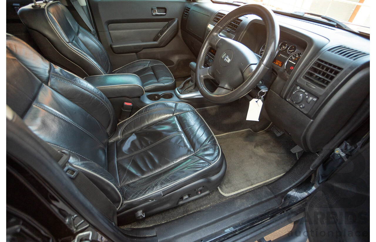 3/2009 Hummer H3 Luxury  4d Wagon Black 3.7L