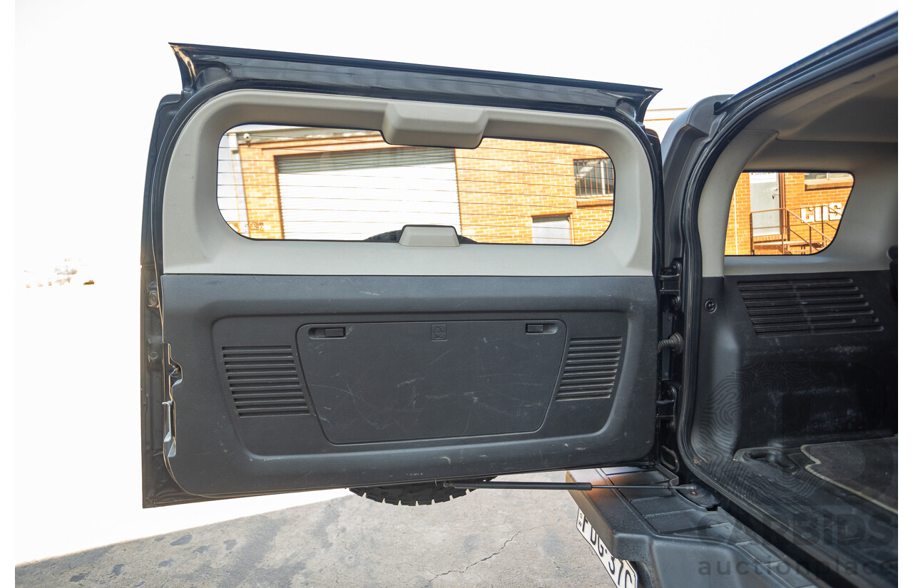 3/2009 Hummer H3 Luxury  4d Wagon Black 3.7L