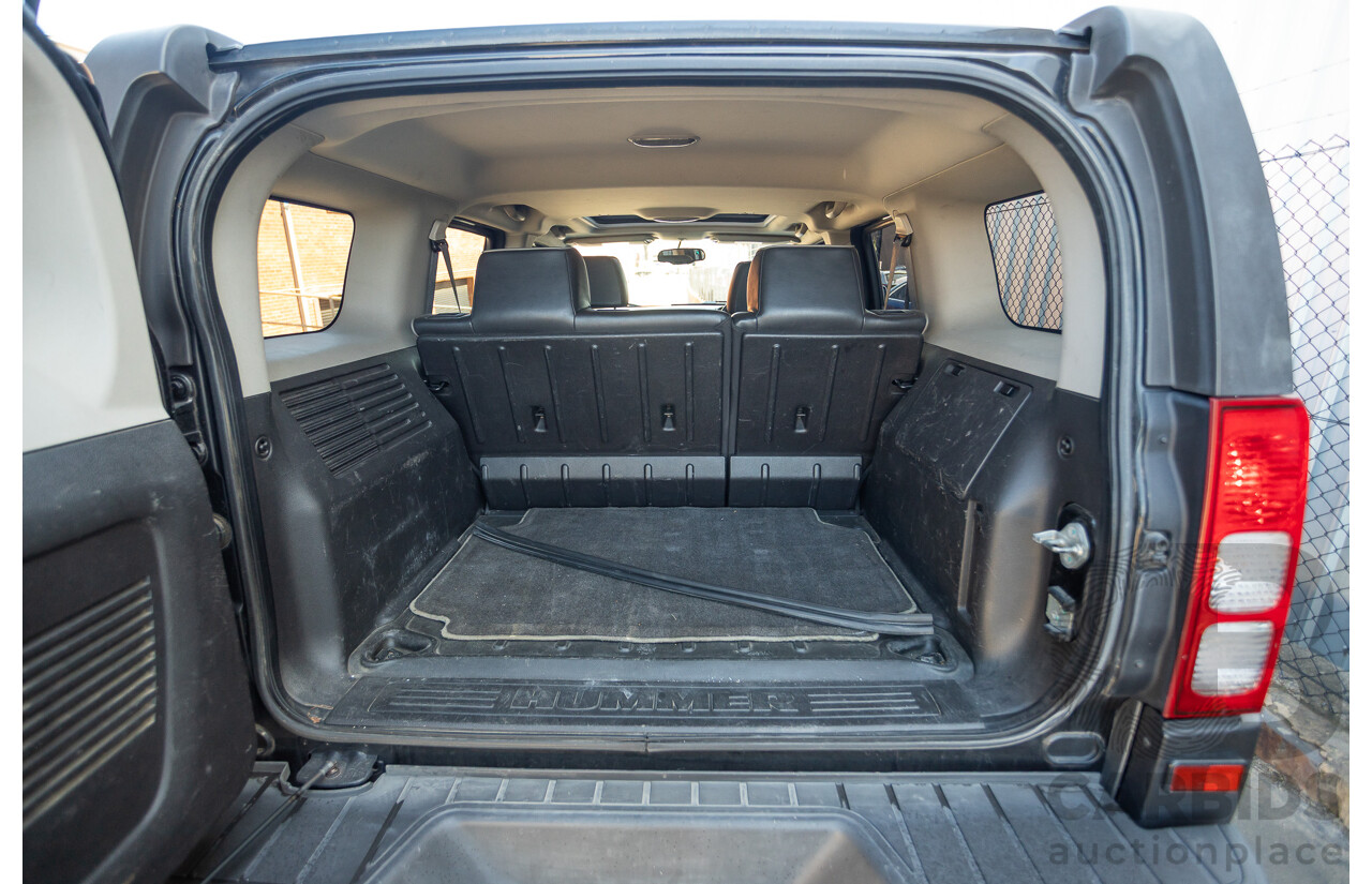 3/2009 Hummer H3 Luxury  4d Wagon Black 3.7L
