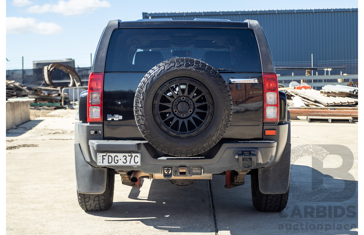 3/2009 Hummer H3 Luxury  4d Wagon Black 3.7L