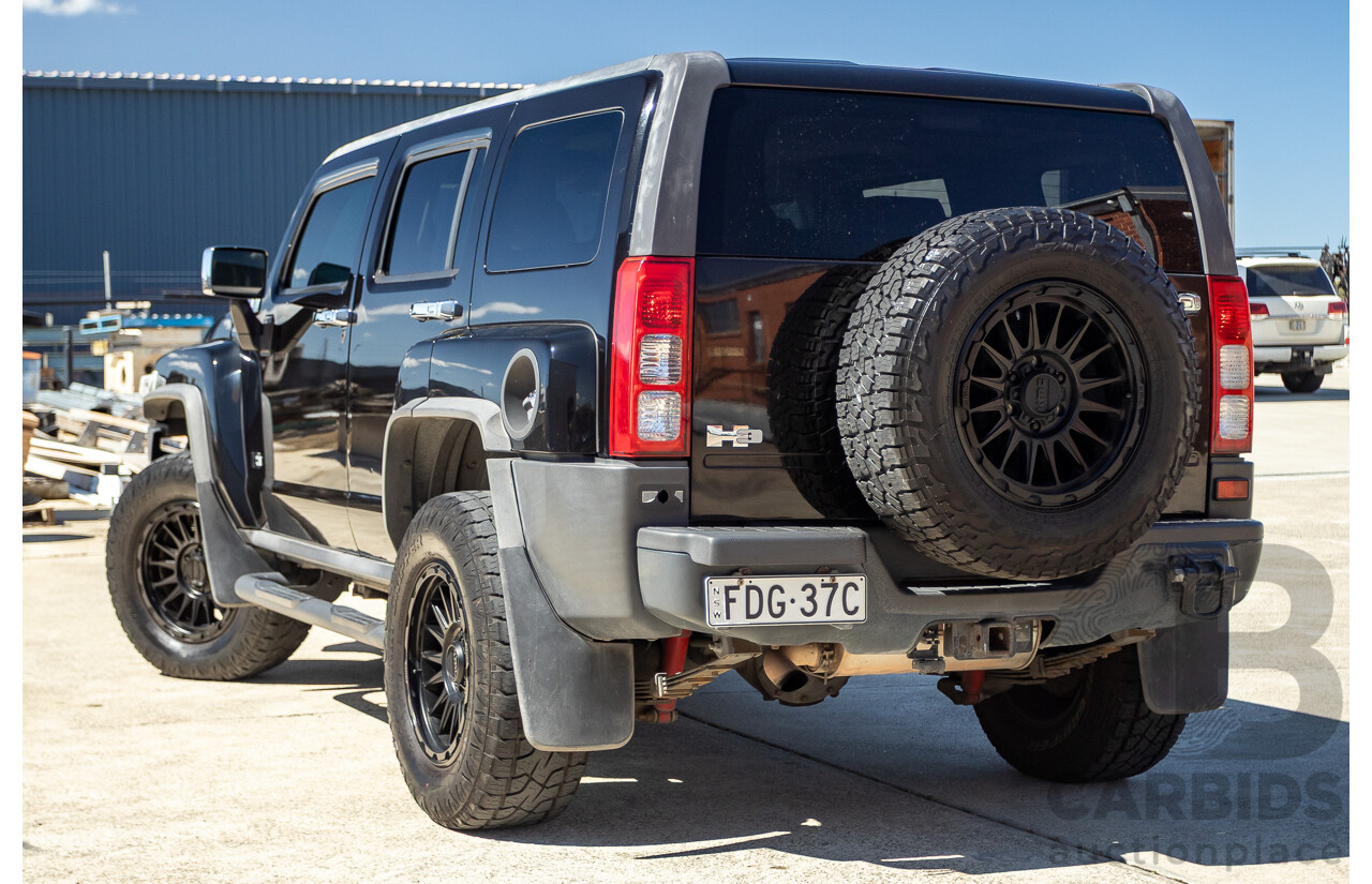 3/2009 Hummer H3 Luxury  4d Wagon Black 3.7L