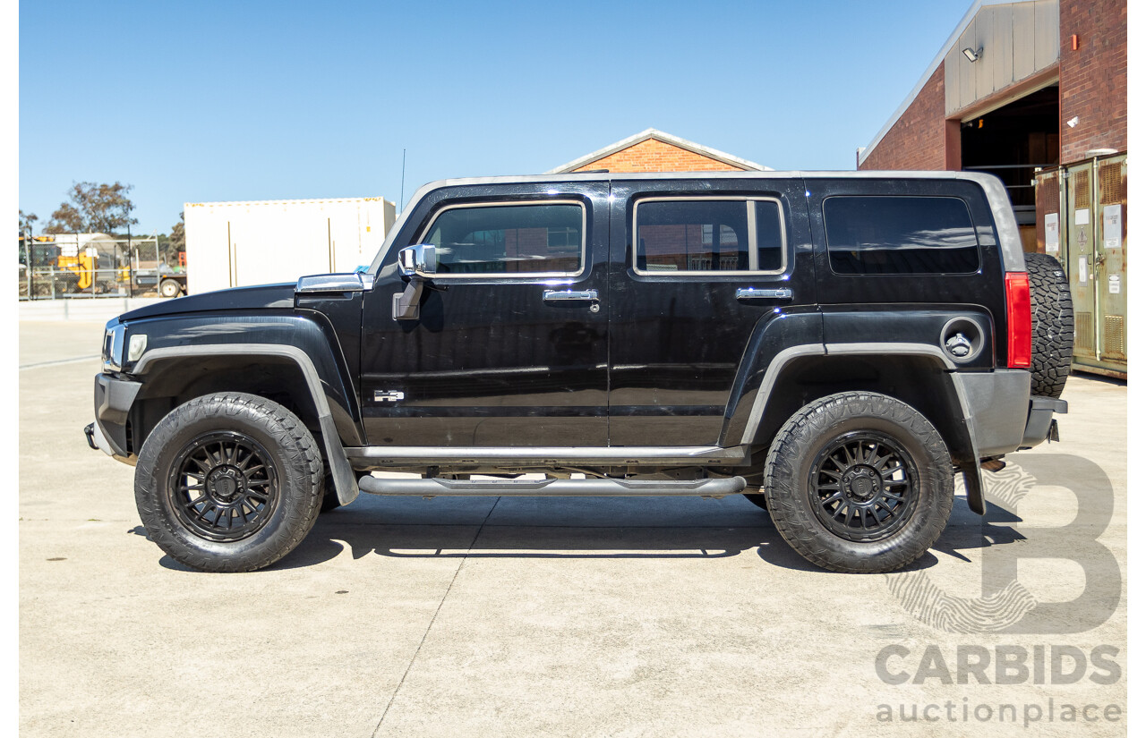 3/2009 Hummer H3 Luxury  4d Wagon Black 3.7L