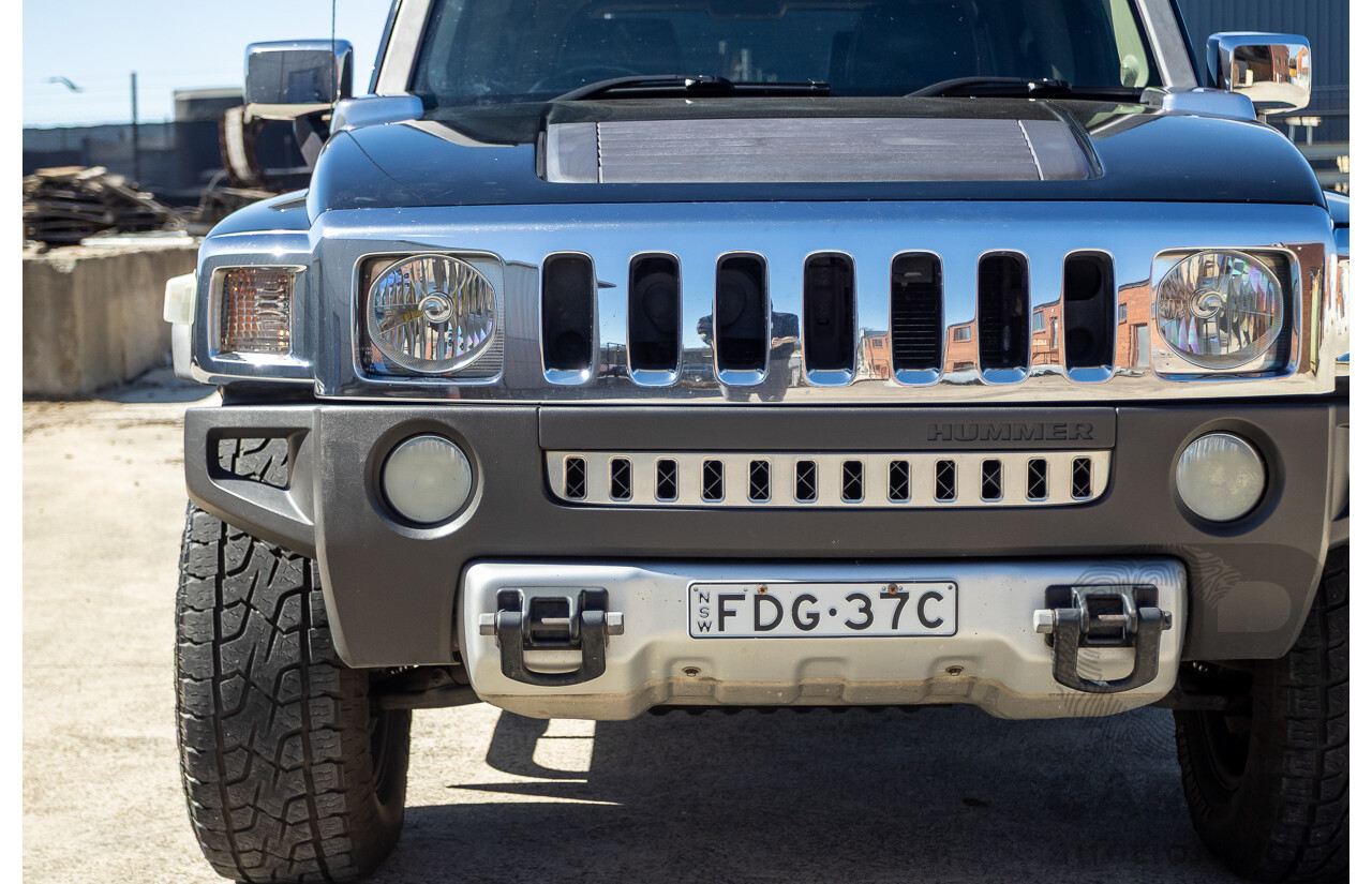 3/2009 Hummer H3 Luxury  4d Wagon Black 3.7L