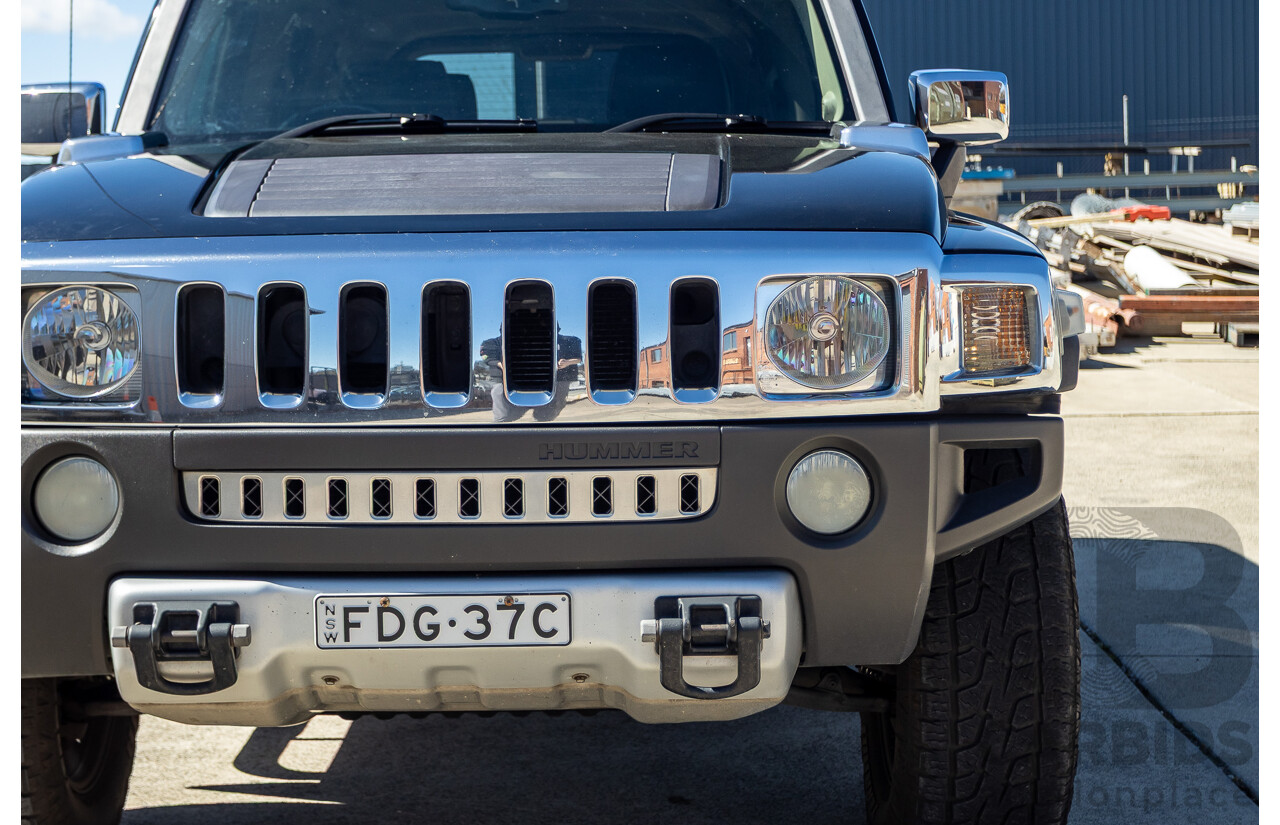 3/2009 Hummer H3 Luxury  4d Wagon Black 3.7L