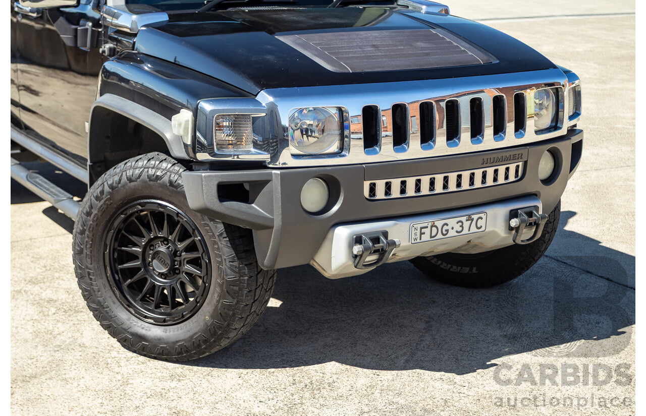 3/2009 Hummer H3 Luxury  4d Wagon Black 3.7L
