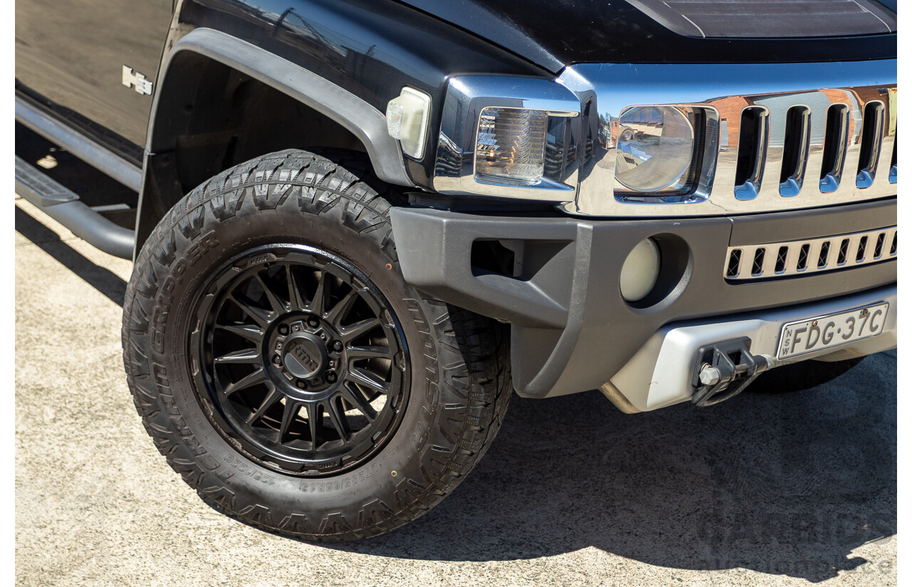 3/2009 Hummer H3 Luxury  4d Wagon Black 3.7L