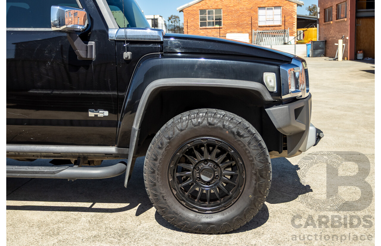 3/2009 Hummer H3 Luxury  4d Wagon Black 3.7L
