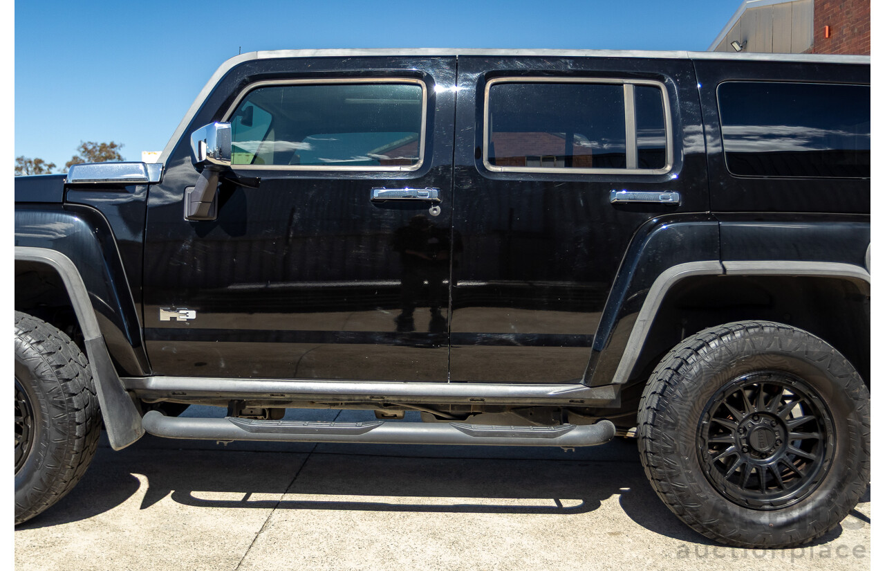 3/2009 Hummer H3 Luxury  4d Wagon Black 3.7L
