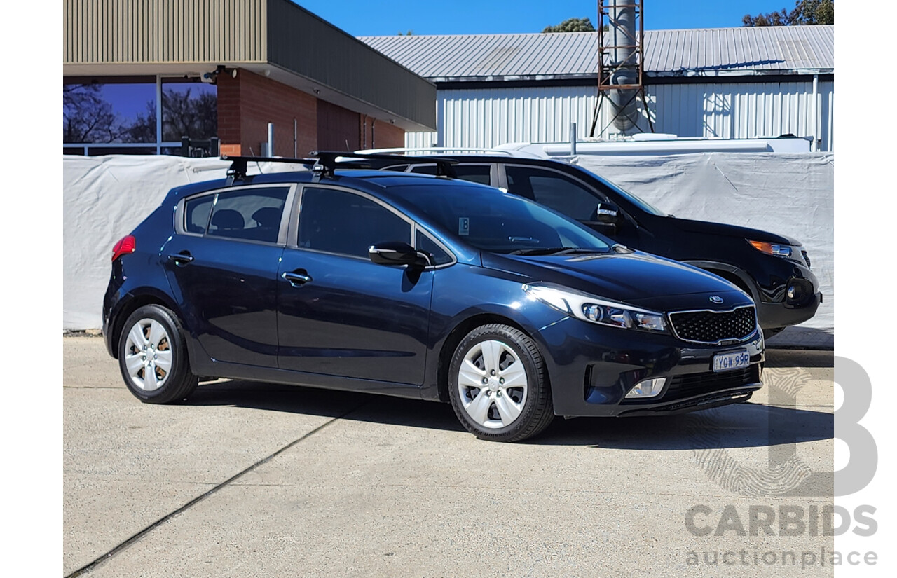 7/2018 Kia Cerato S YD MY18 5d Hatchback Blue 1.8L