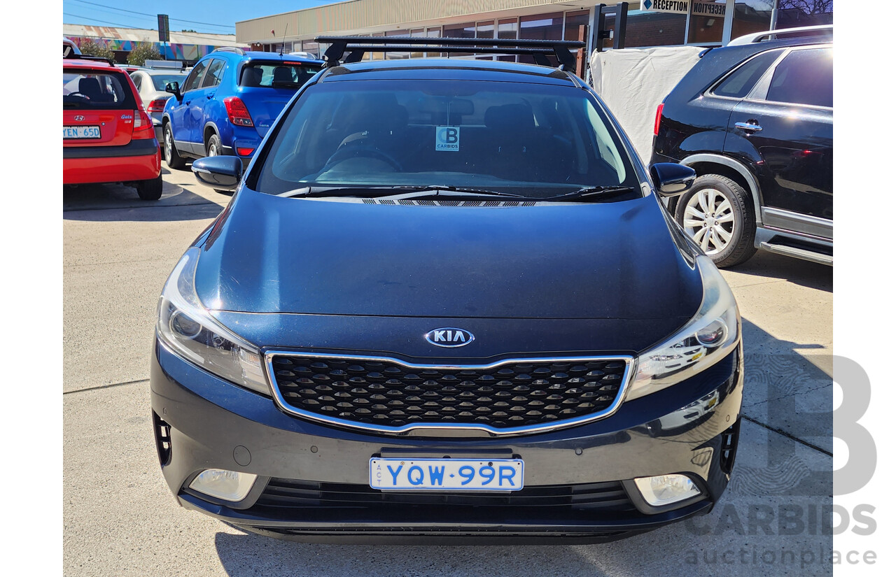 7/2018 Kia Cerato S YD MY18 5d Hatchback Blue 1.8L