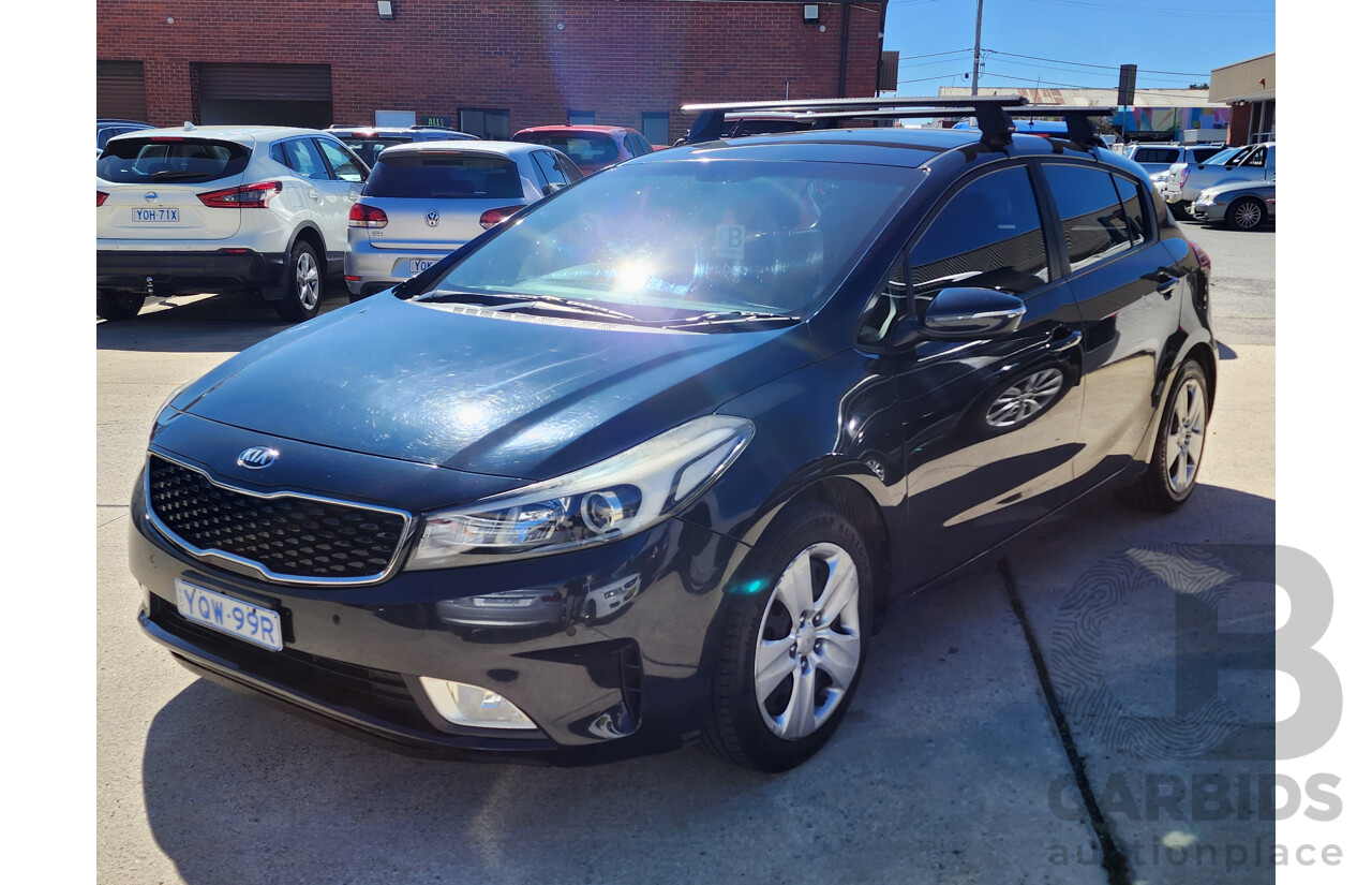7/2018 Kia Cerato S YD MY18 5d Hatchback Blue 1.8L