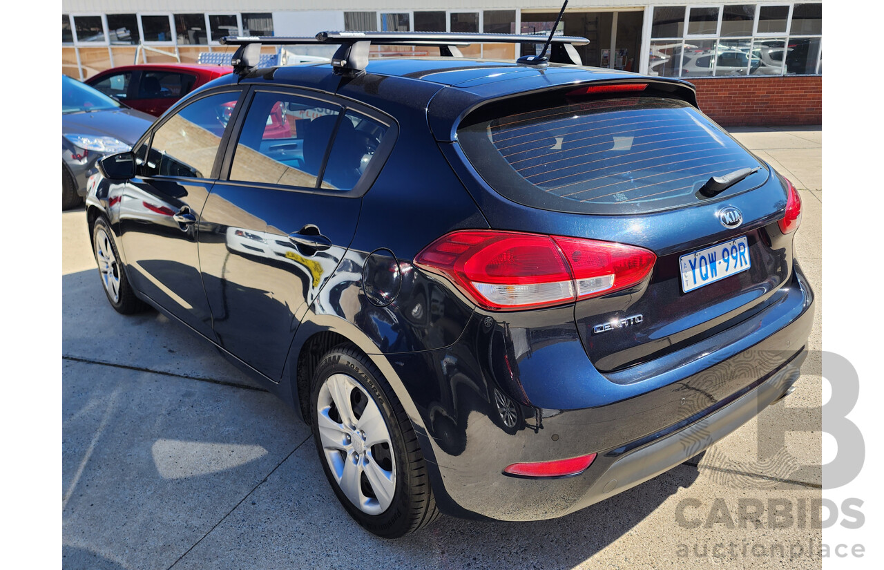 7/2018 Kia Cerato S YD MY18 5d Hatchback Blue 1.8L