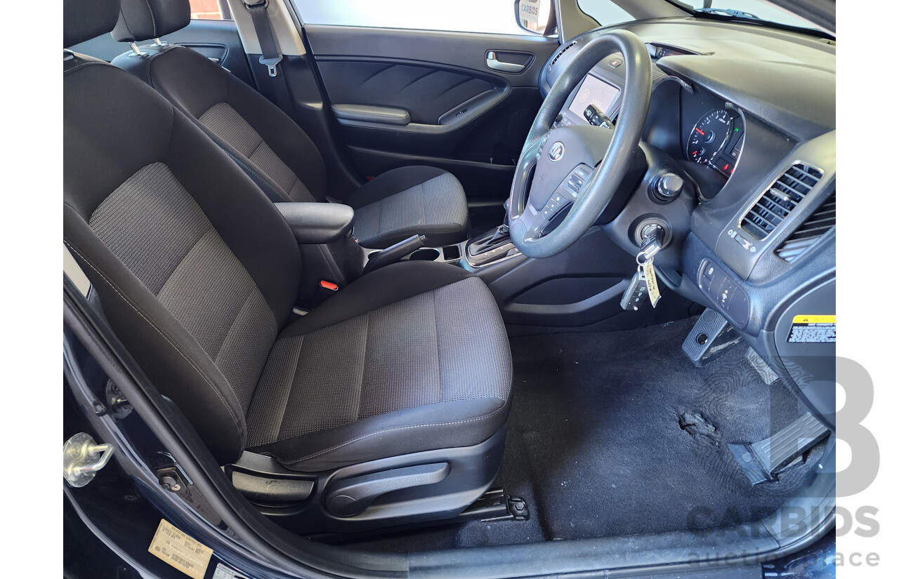 7/2018 Kia Cerato S YD MY18 5d Hatchback Blue 1.8L