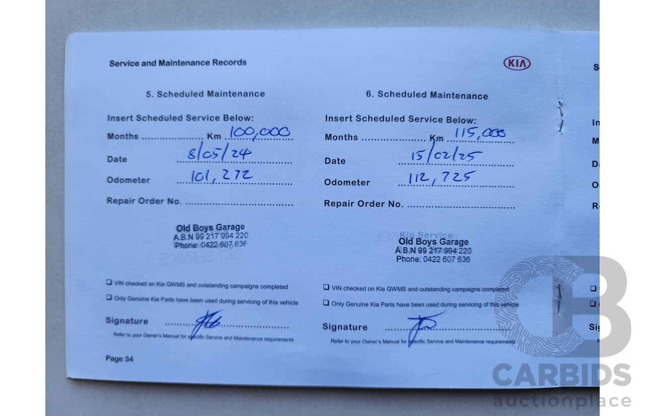 7/2018 Kia Cerato S YD MY18 5d Hatchback Blue 1.8L