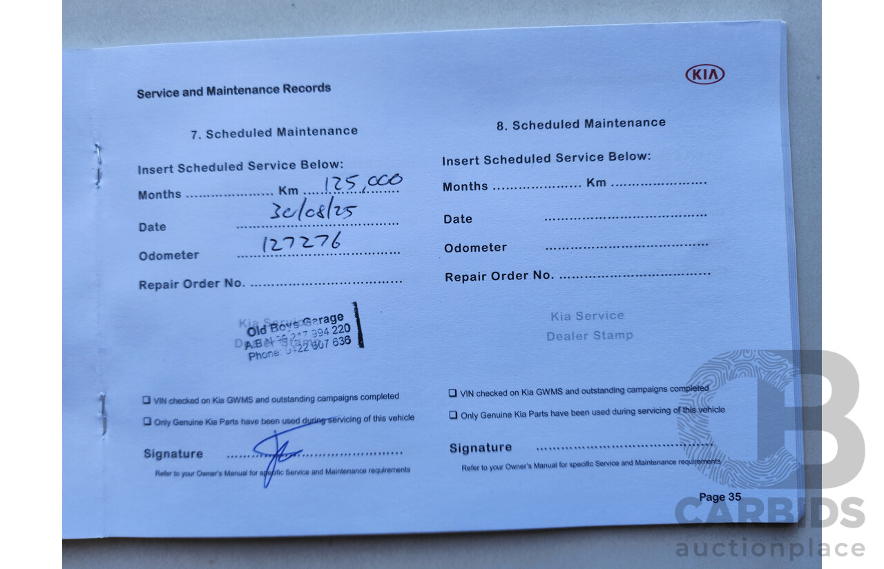 7/2018 Kia Cerato S YD MY18 5d Hatchback Blue 1.8L
