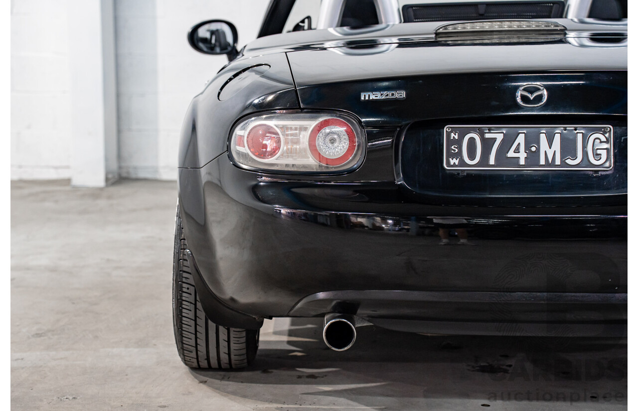 11/2007 Mazda MX-5 NC MY06.5 2d Hardtop Convertible Brilliant Black 2.0L