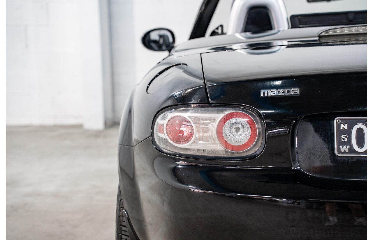 11/2007 Mazda MX-5 NC MY06.5 2d Hardtop Convertible Brilliant Black 2.0L