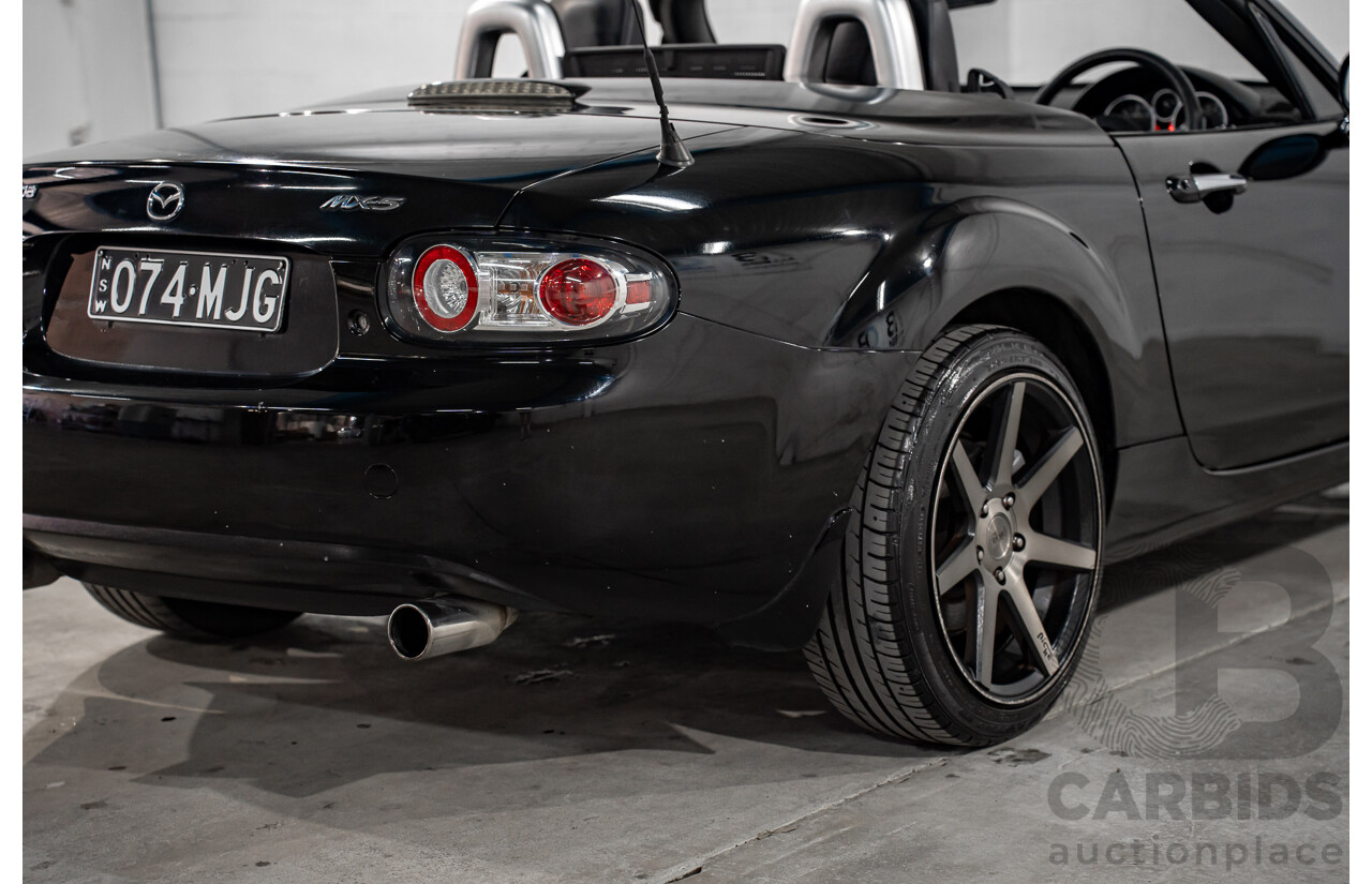 11/2007 Mazda MX-5 NC MY06.5 2d Hardtop Convertible Brilliant Black 2.0L