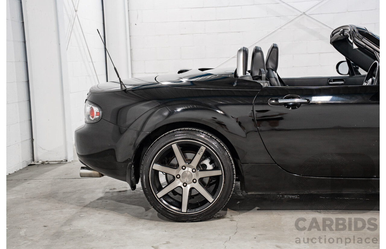 11/2007 Mazda MX-5 NC MY06.5 2d Hardtop Convertible Brilliant Black 2.0L