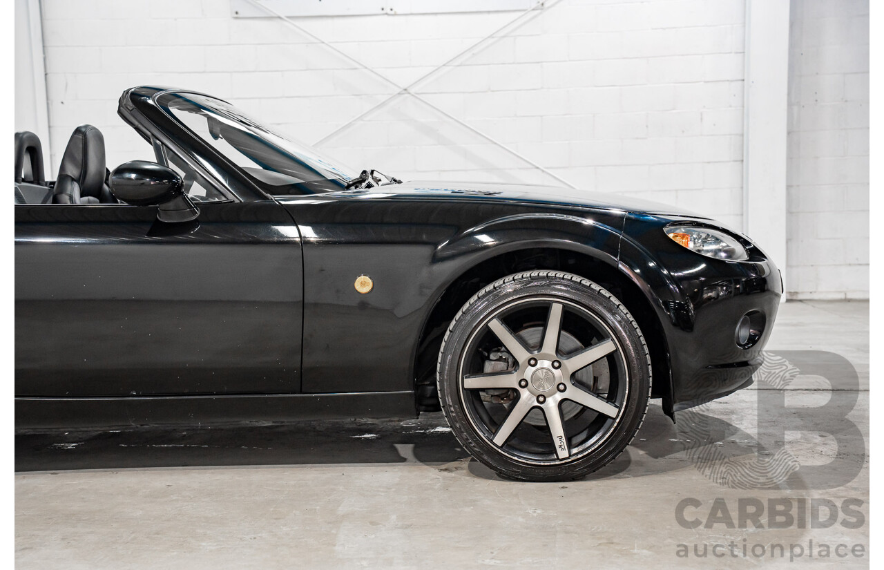 11/2007 Mazda MX-5 NC MY06.5 2d Hardtop Convertible Brilliant Black 2.0L