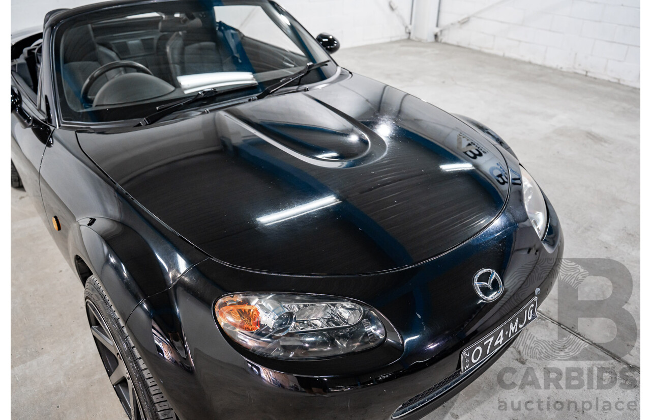 11/2007 Mazda MX-5 NC MY06.5 2d Hardtop Convertible Brilliant Black 2.0L